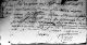 Certificat de Deces - Arbour Nicolas (22 mars 1759) Saint-Maclou, France