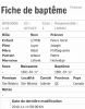 FICHE DE BAPTEME LOYER PIERRE (17-07-1891)