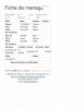 FICHE DE MARIAGE ST-ARNAUD JACQUES - FRASER DELIA (03-06-1913)