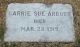 ARBOUR CAROLINE CARRIE SUE (1883-1919)