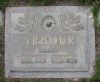ARBOUR ERNEST (1935-1988) HOFF HELEN (1938-2011)