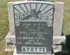 AYOTTE HENRI (1907-1979) ARBOUR MADELEINE (1915-1997) 