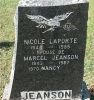 LAPORTE NICOLE (1945 1985) JEANSON MARCEL (1943-1987)