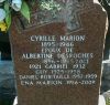 MARION CYRILLE (1895-1946) DESROCHES ALBERTINES (1896-1985) MARION GABRIEL (1921-1932 ) MARION GUY (1925-1958) 
MARION ENA (1956-2009) ROBITAILLE DANIEL (1957-1959).