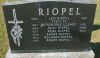 RIOPEL LEO (1903-1992) LESAGE VERONIQUE  (1907-1991) RIOPEL REAL (1934-2008) RIOPEL RENE (1937-2013)