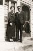ARBOUR MAURICE (1912-1992) BEAUDRY NOELLA (1916-1983)
PHOTO DE MARIAGE (17 MAI 1937)
